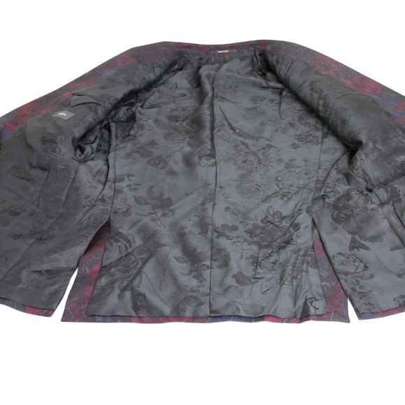 Gucci Men's Multi-Color Runway Sketch-Printed Flannel Dandy Jacket 296845 (G 50R - Picture 9 of 12